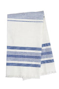 White and Blue Kitchen Towel