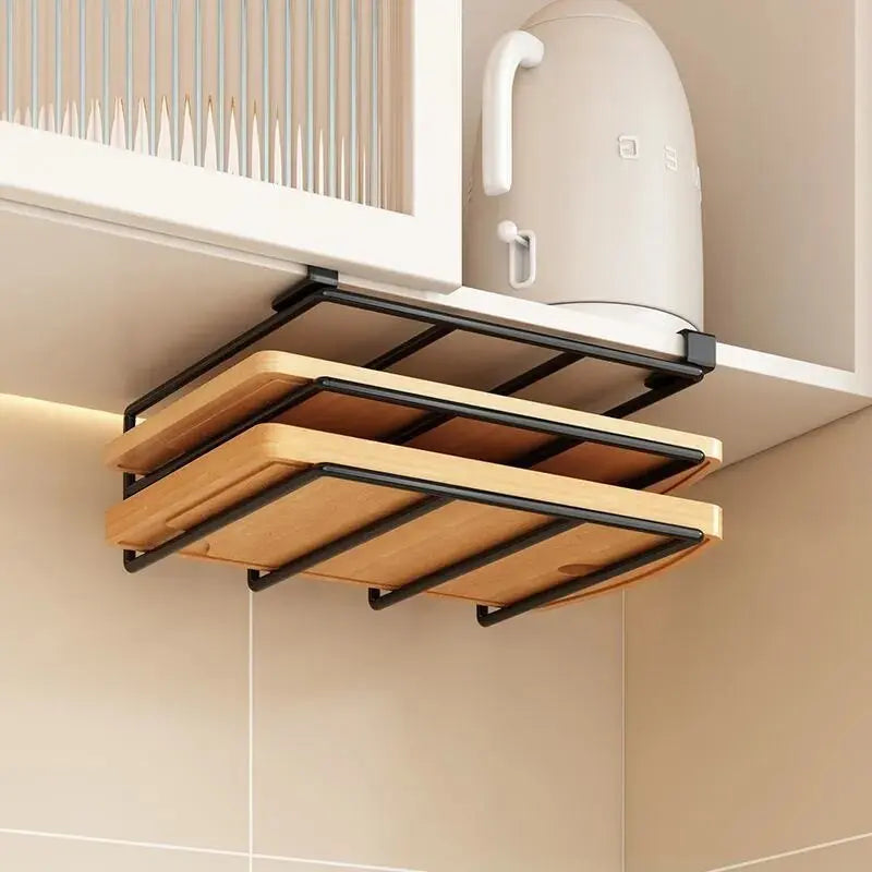 Kitchen Hanging Organizer Rack with Hooks