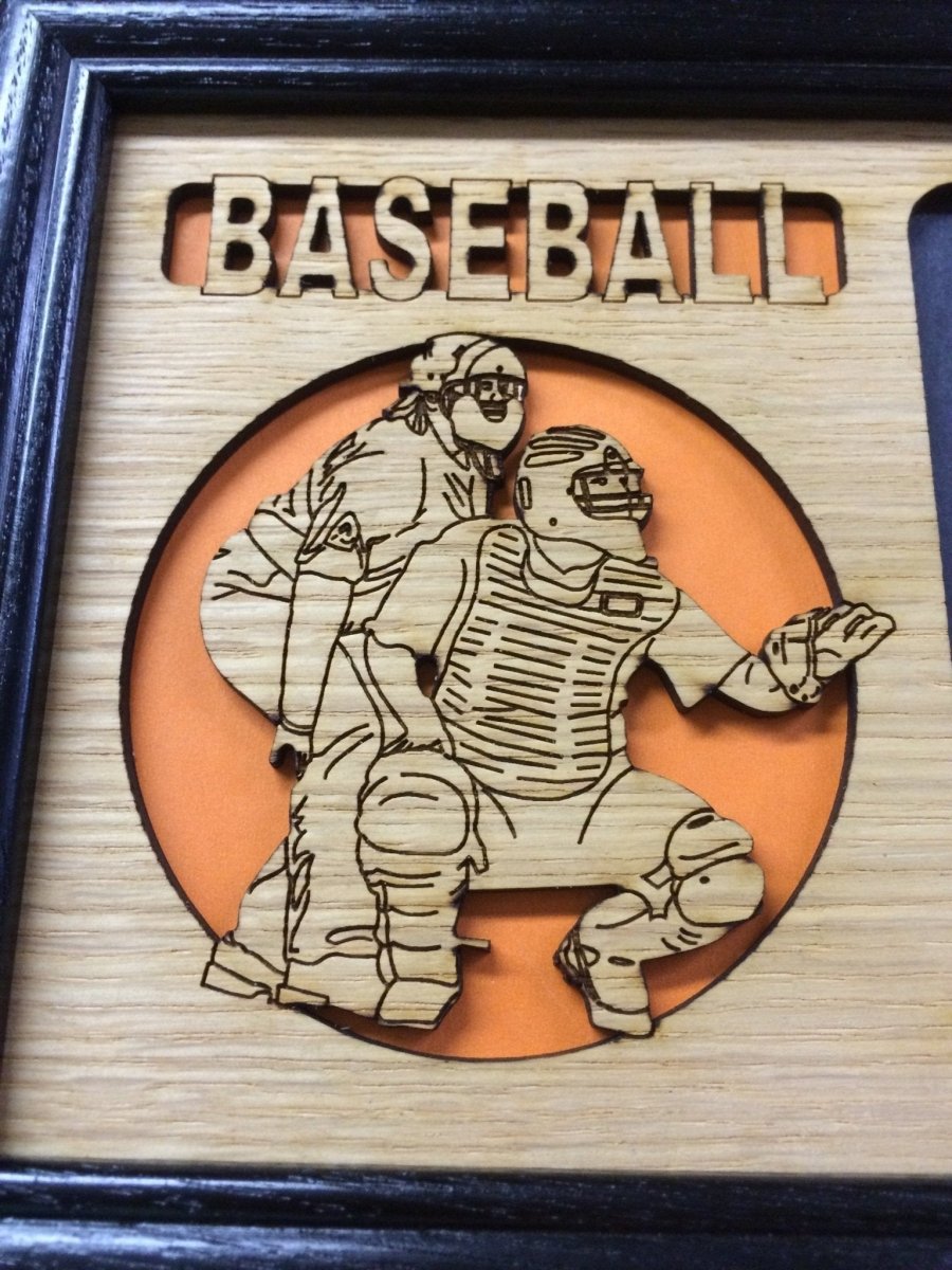 Baseball Picture Frame